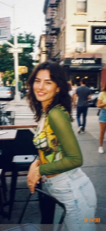 A frame developed through the MiniDV camera